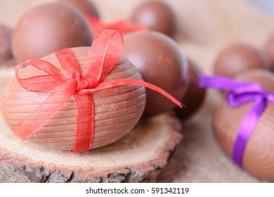 chocolate easter eggs