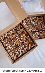 Chocolate Fudge Brownie With Mixed Nuts