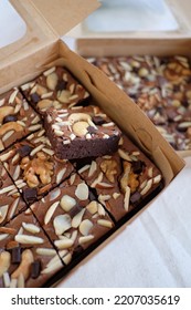 Chocolate Fudge Brownie With Mixed Nuts