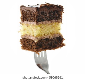 A Chocolate Fudge Layer Cake