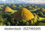 Chocolate hills, Bohol island, Philippines