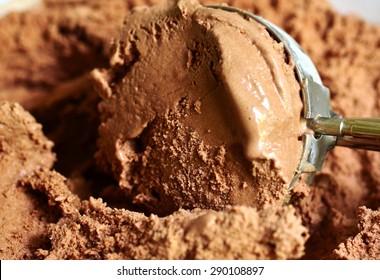 Chocolate Ice Cream Scoop.