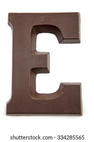 Chocolate letter e Images, Stock Photos & Vectors | Shutterstock