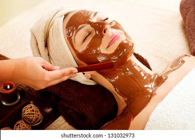 Chocolate Luxury Spa. Facial Mask