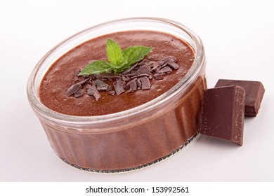 Chocolate Mousse Isolated