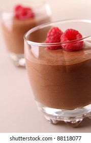 Chocolate Mousse And Raspberry