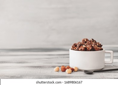 Chocolate Mug Cake On Table