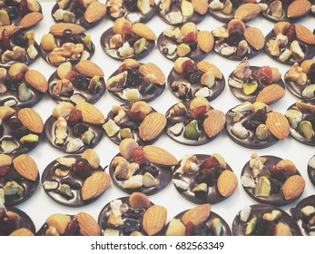Chocolate with nuts