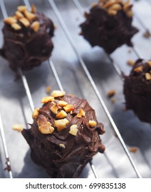 Chocolate Peanut Butter Banana Bites