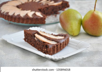 Chocolate Pear Cake