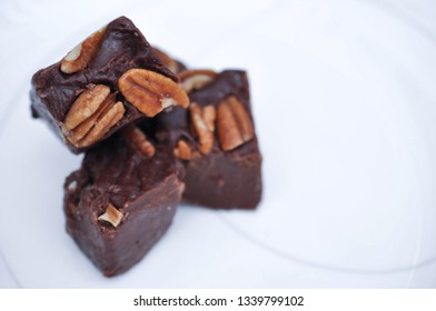 Chocolate Pecan Fudge Squares