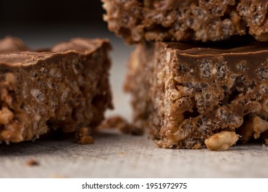 Chocolate Rice Krispie Squares - dessert