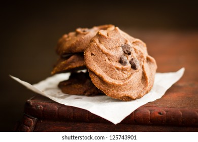 Chocolate Sable Cookies