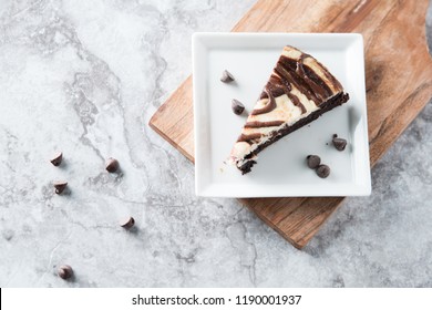 Chocolate Swirl Cheesecake