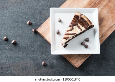 Chocolate Swirl Cheesecake