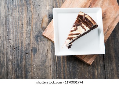 Chocolate Swirl Cheesecake