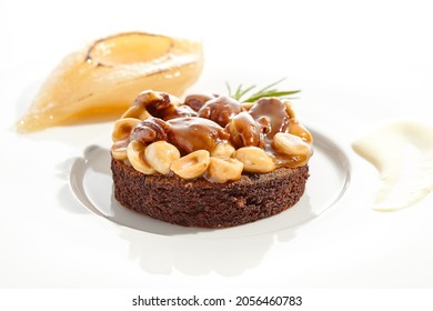 Caramel and Hazelnut Tart