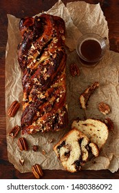 Chocolate Yeast Cake Babka With Pecans