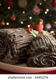 Chocolate Yule Log