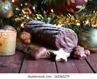 Chocolate Yule Log