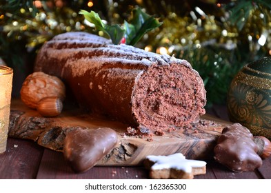 Chocolate Yule Log