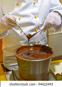 Chocolatier At Work