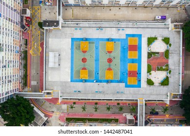 Choi Hung, Hong Kong 16 May 2019: Top View Of Choi Hung Estate