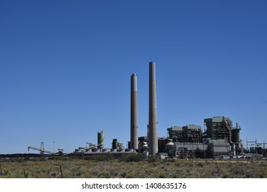 The Cholla Power Plant Which Is Being Closed Which Is A Coal Fired Plant Near Joseph City Arizona