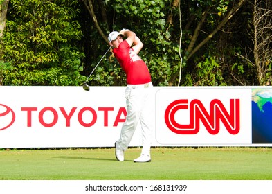 CHONBURI - DECEMBER 14 : Ryan Mccarthy Of Australia Player In Thailand Golf Championship 2013 At Amata Spring Country Club On December 14, 2013 In Chonburi, Thailand.