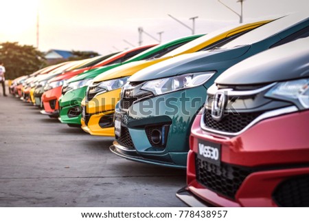 Chonburi December 16 Honda Jazz Gk Stock Photo Edit Now 778438957