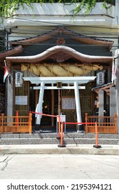 Chonburi, Thailand - August 28, 2022: Sriracha Shinto Shrine Is The Japanese Temple Of The Main Deity 