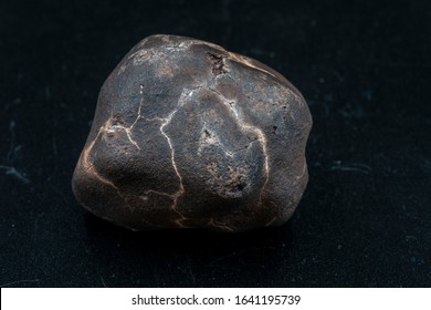 Chondrite Meteorite L Type Isolated, Piece Of Rock Formed In Outer Space In The Early Stages Of Solar System As Asteroids. This Meteorite Comes From An Asteroid Fall Impacting Earth At Atacama Desert