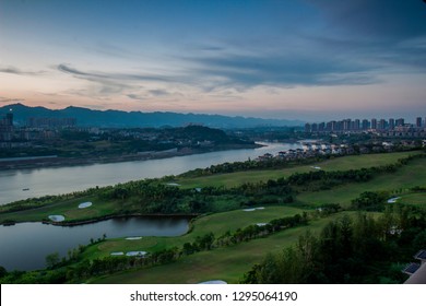 Chongqing Jialing River Scenery