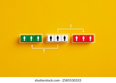 Choosing or picking a side. Deciding to join to a group. Electoral or voter indecisiveness or undecided voters.