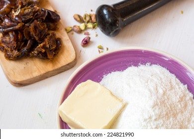 Chopped Dates For Sweets. Ingredients