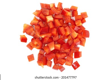 Chopped Red Bell Pepper