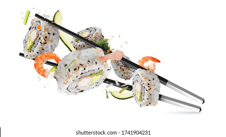Chopsticks Flying sushi set