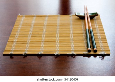 Chopsticks And Table Mat