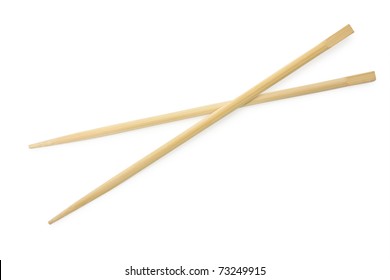 Chopsticks White Background Stock Photo (edit Now) 73249915