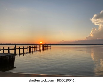 The Choptank River And Beach