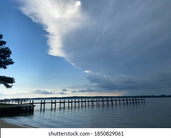 The Choptank River And Beach