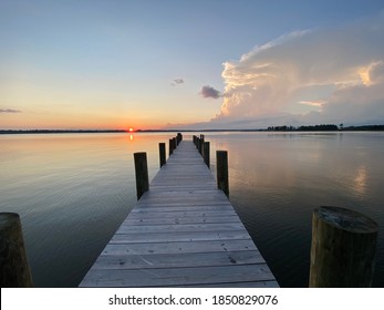 The Choptank River And Beach