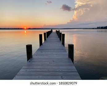 The Choptank River And Beach