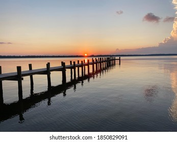 The Choptank River And Beach