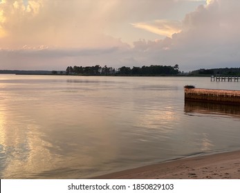 The Choptank River And Beach