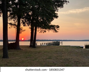 The Choptank River And Beach