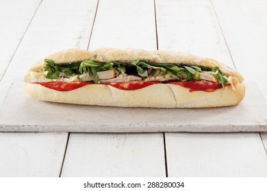 Chorizo And Chicken Salad Sub