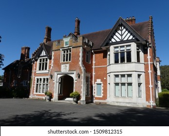 Chorleywood, Hertfordshire, England, UK - 20th September 2019: Chorleywood House, A Regency Mansion Constructed In 1822. The Former Home Of Lady Ela Russell, A Relative Of The Duke Of Bedford.