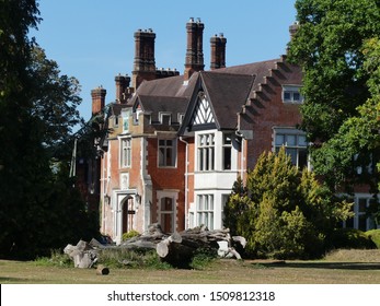 Chorleywood, Hertfordshire, England, UK - 20th September 2019: Chorleywood House, A Regency Mansion Constructed In 1822. The Former Home Of Lady Ela Russell, A Relative Of The Duke Of Bedford.