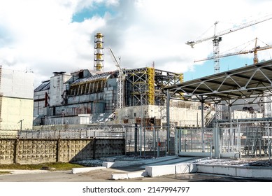 Chornobyl Nuclear Power Plant Without Sarcophagus